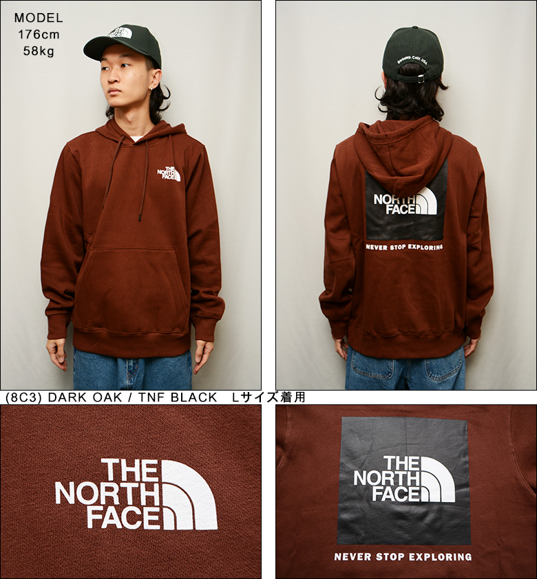 ザ ノースフェイス パーカー THE NORTH FACE BOX NSE PULL OVER HOODIE