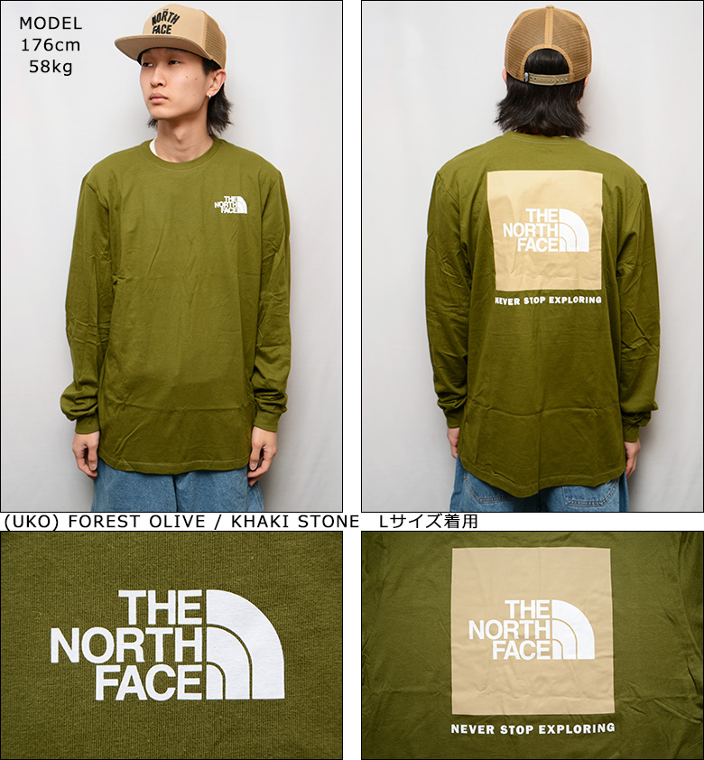 ノースフェイス ロンT ） THE NORTH FACE L/S BOX NSE TEE