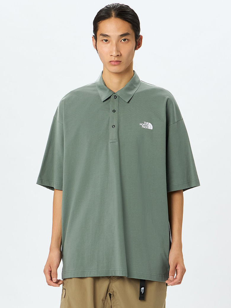THE NORTH FACE ザ ノースフェイス ポロシャツ S/S FD COTTON