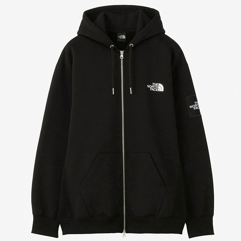 ザ ノースフェイス パーカー THE NORTH FACE SQUARE LOGO FULLZIP スクエアロゴフルジップ 正規品 メンズ  ジップパーカー ザ・ノース・フェイス