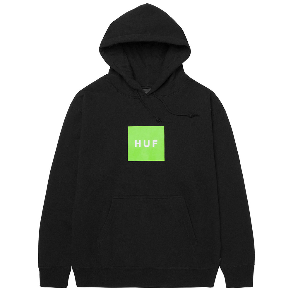 ハフ パーカー HUF ESSENTIALS BOX LOGO PULLOVER HOODIE ハフパーカー ボックスロゴ フーディー スウェット プルオーバーフード スケーター｜pajaboo｜02