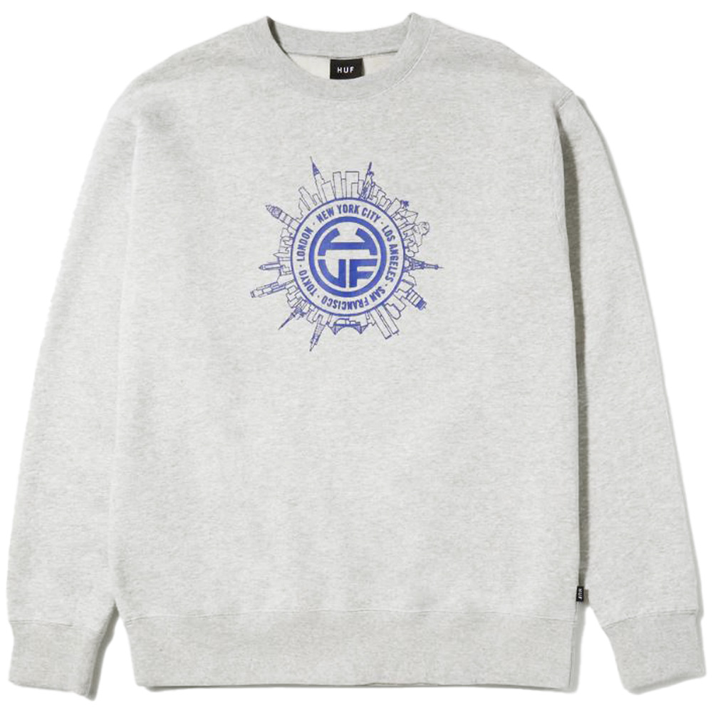 ハフ トレーナー HUF INTERNATIONALLY KNOW CREW NECK クルーネック