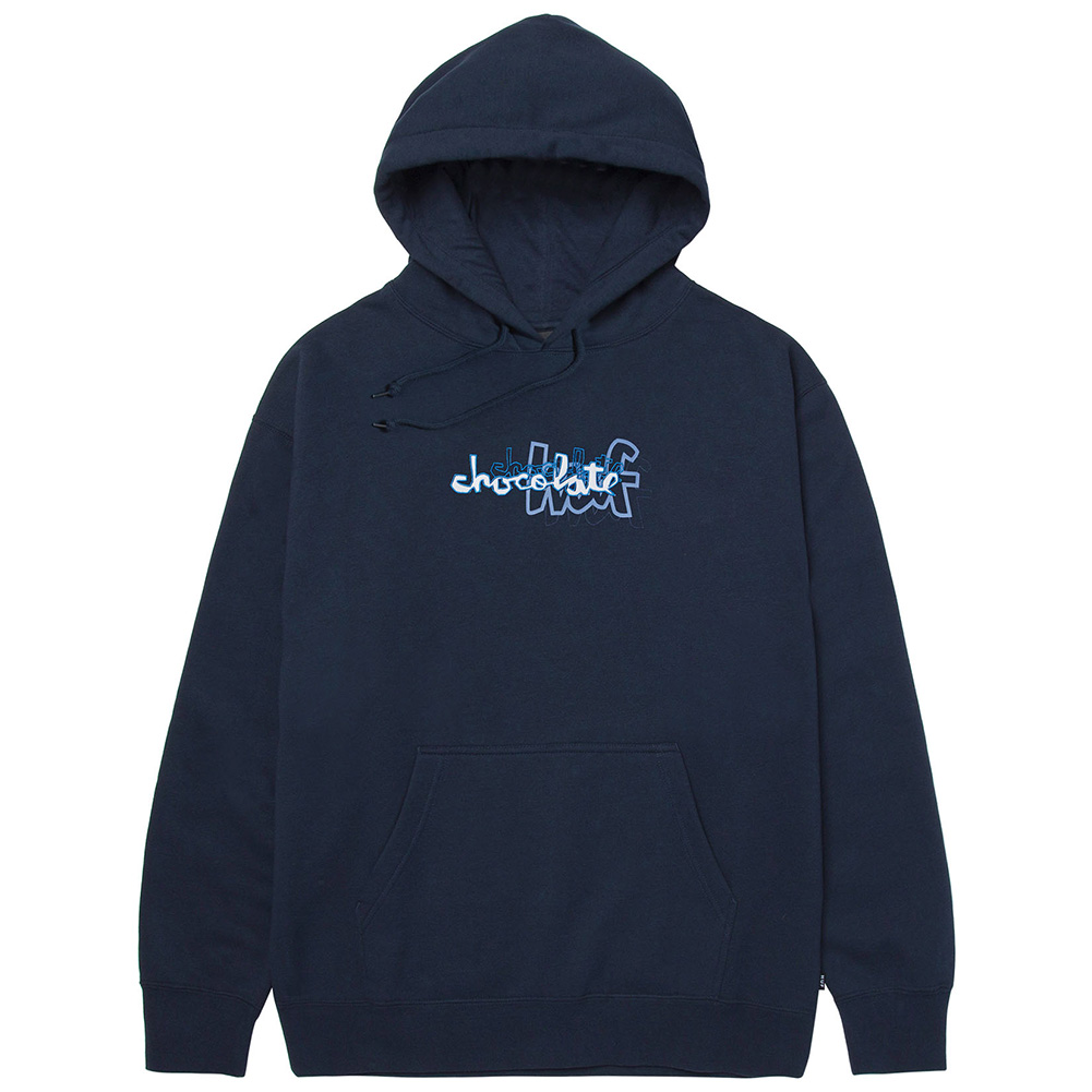 ハフ パーカー HUF x CHOCOLATE CARSON PULLOVER HOODIE ハフパーカー チョコレート フーディー スウェット  プルオーバーフード コラボレーション CRAILTOP