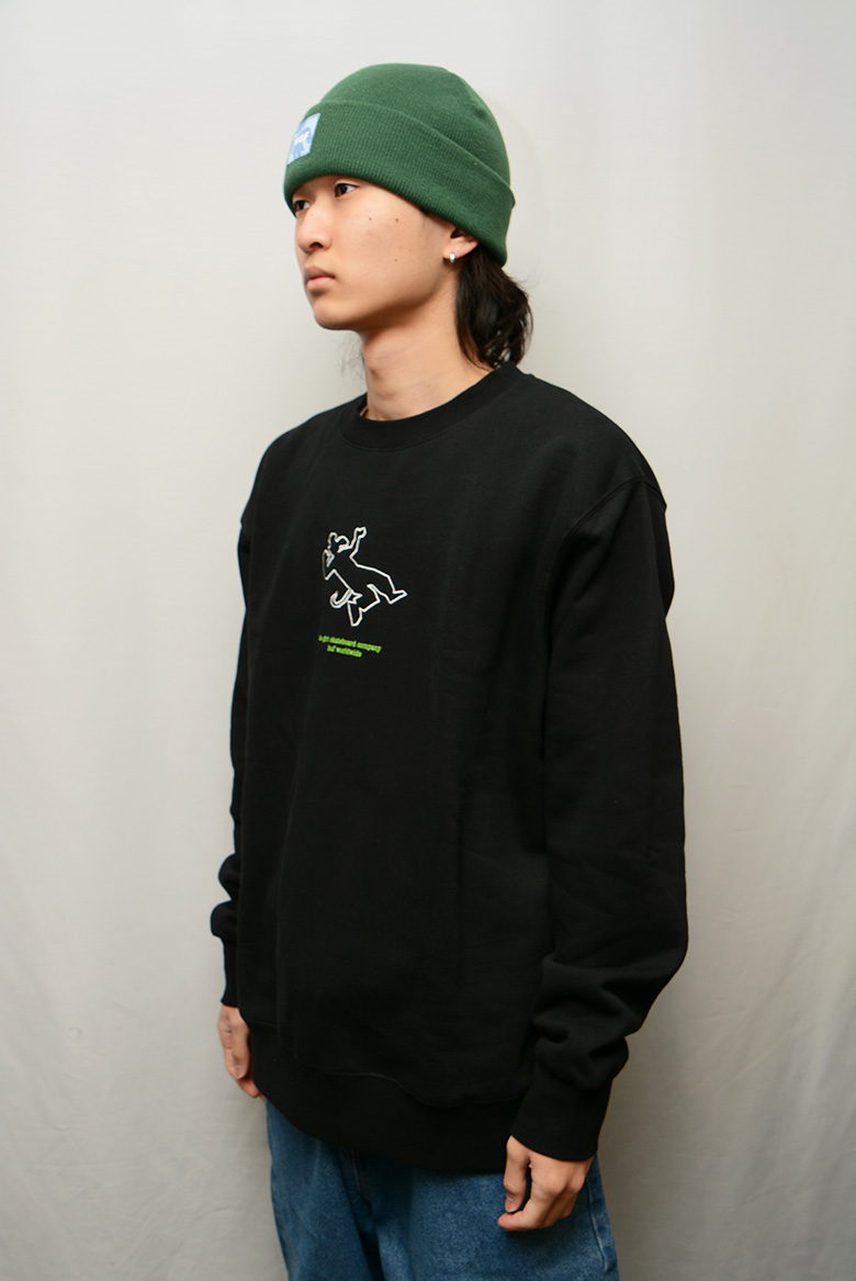 ハフ トレーナー HUF x GIRL OUTLINE CREW NECK クルーネック ガール