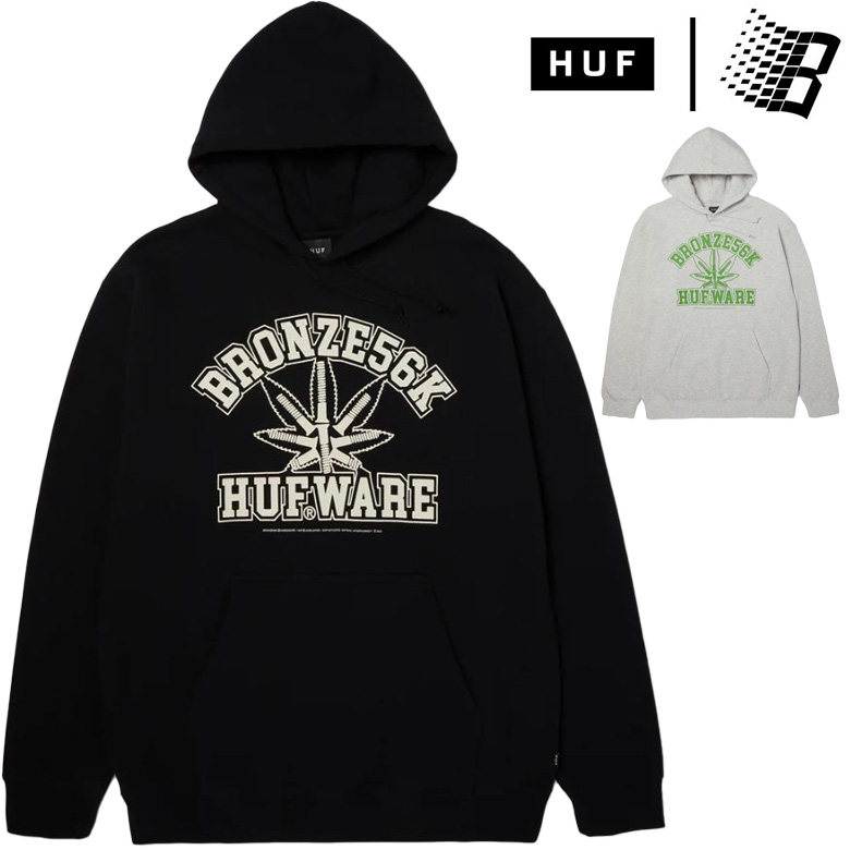 HUF（ハフ） パーカー HUF BRONZE 56K PLANTWARE PULLOVER HOOD