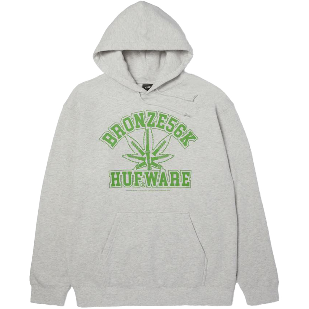 関税込み【HUF】× Bronze56K Plantware プルオーバー パーカー HUF ハフ パーカー BRONZE 56K PLANTWARE PULLOVER HOOD