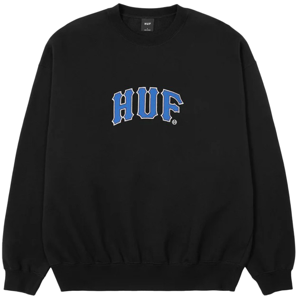 HUF（ハフ） トレーナー HUF ARCH APPLIQUE CREW NECK スウェット