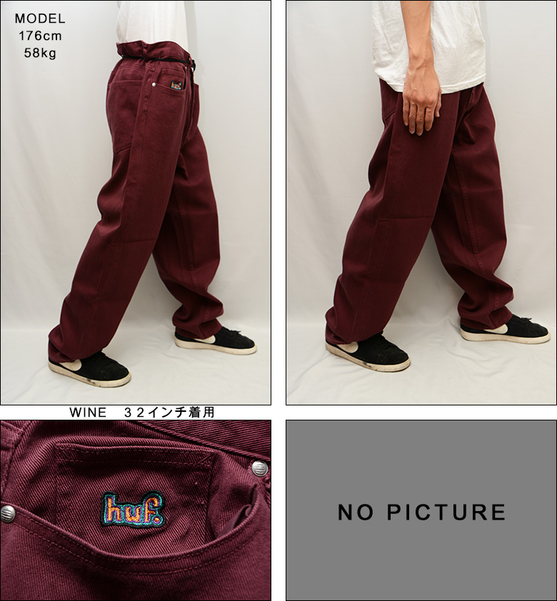 ハフ パンツ HUF CROMER SIGNATURE PANT ボトムス パンツ 