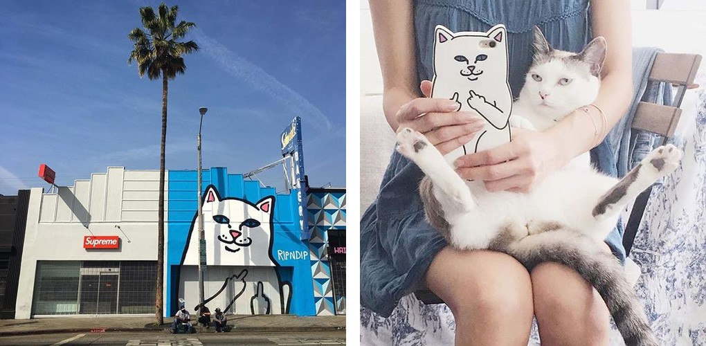 RIPNDIP MINI PLUSH KEY CHAIN リップンディップ キーホルダー