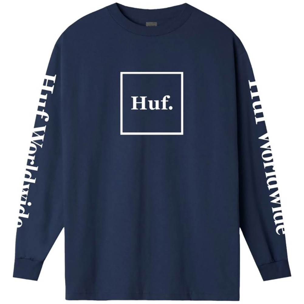 ハフ ロンT ） HUF DOMESTIC L/S TEE Tシャツ HUF T-SHIRT ロング 