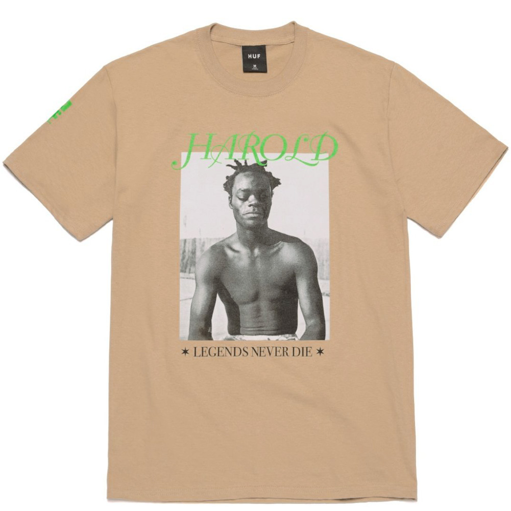 HUF x HAROLD LEGEND S/S TEE ハフ Tシャツ プリントT 半袖T T-SHIRT