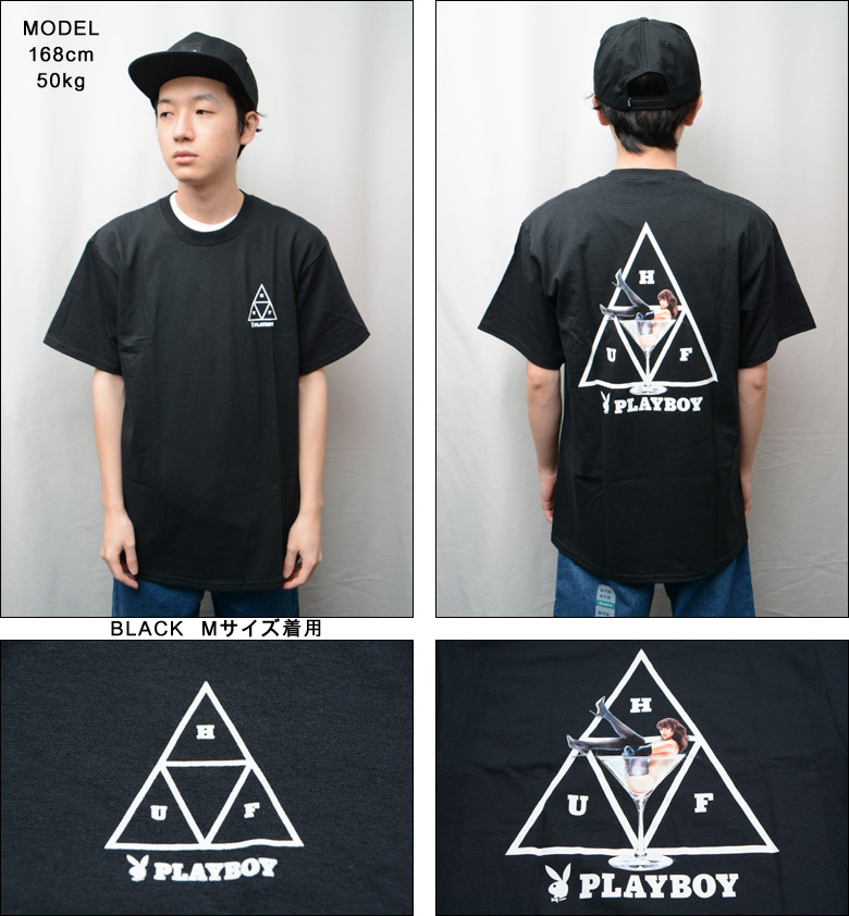 HUF（ハフ） HUF x PLAYBOY PLAYMATE TT S/S TEE Tシャツ プリントT