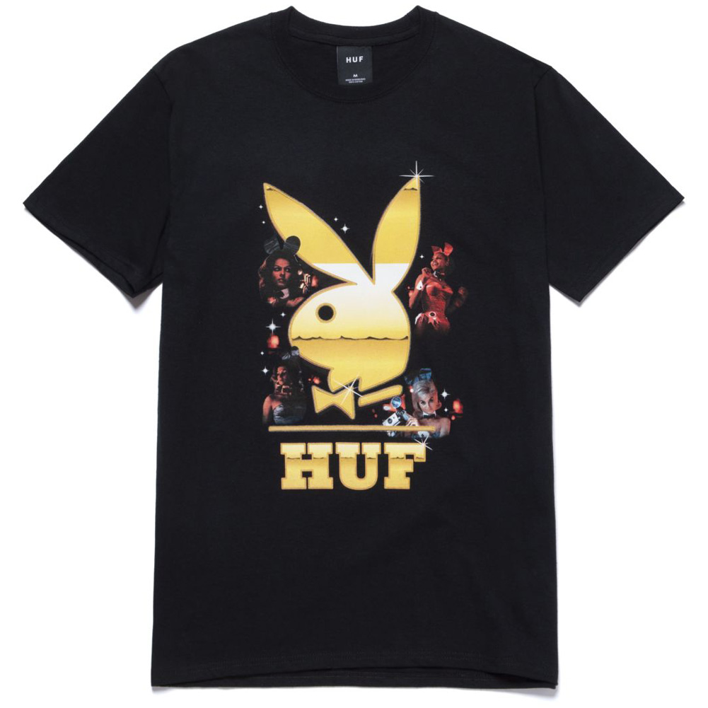 HUF（ハフ） HUF x PLAYBOY CLUB TOUR S/S TEE Tシャツ プリントT 半袖