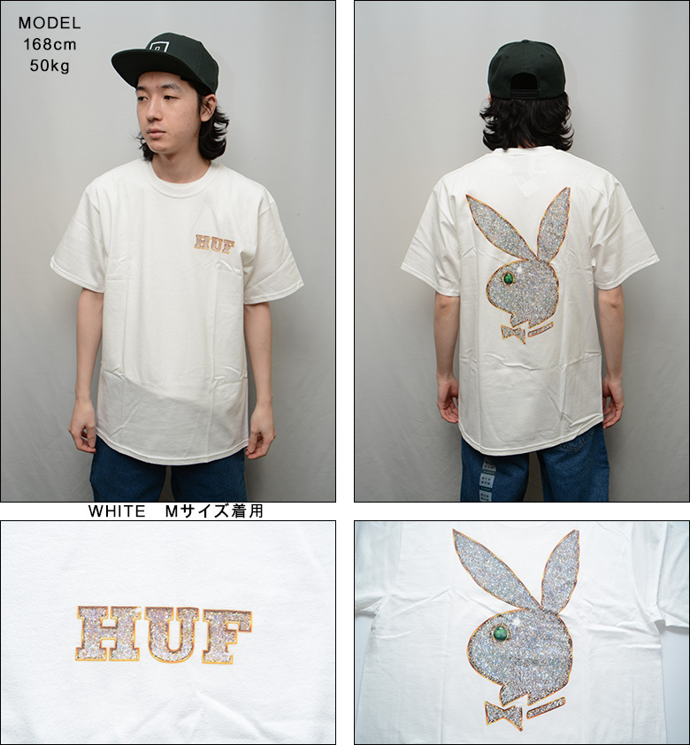 ハフ Tシャツ ） HUF x PLAYBOY VVS LOGO S/S TEE プレイボーイ プリントT 半袖T T-SHIRT コラボレーション  : huf-ts01782 : PAJABOO - 通販 - Yahoo!ショッピング