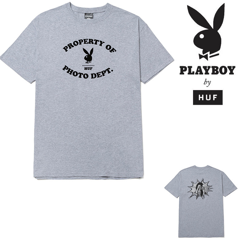 ハフ Tシャツ ） HUF x PLAYBOY PHOTO DEPT S/S TEE プレイボーイ