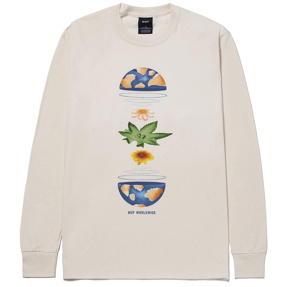 ハフ ロンT ） HUF WE ARE THE WORLD L/S TEE ハフ ロンT ロング