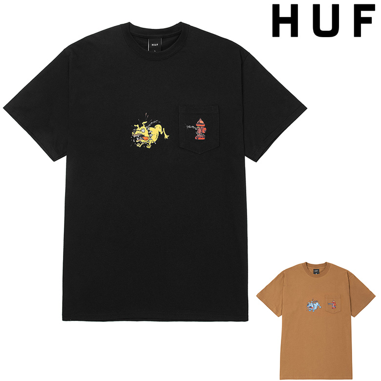 ハフ Tシャツ HUF JUNKYARD DOG S/S POCKET TEE 半袖T T 