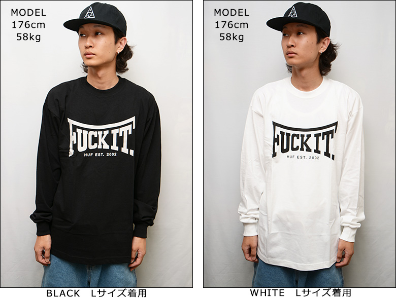 HUF（ハフ） ロンT HUF THROWING HANDS L/S TEE ロングスリーブT T