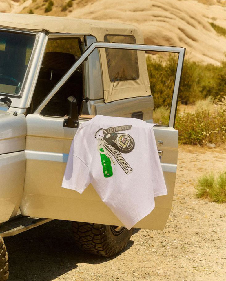 HUF（ハフ） Tシャツ トヨタ ランドクルーザー HUF TOYOTA LAND