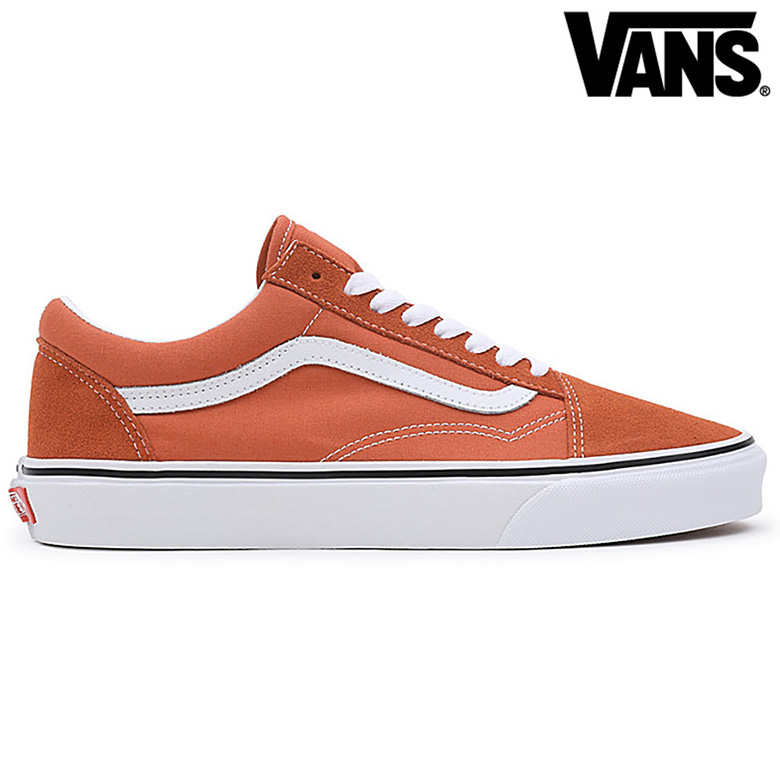 靴 vans old school VANS バンズ スニーカー OLD SKOOL COLOR THEORY BURNT OCHRE