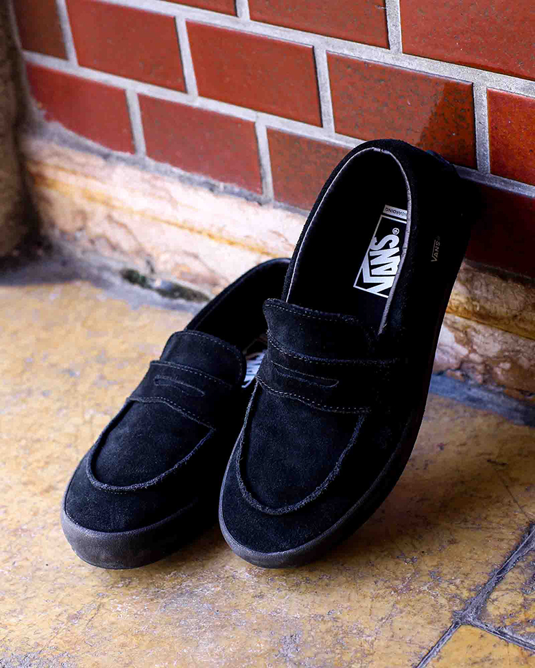 VANS（ヴァンズ） バンズ スニーカー VANS SKATE LOAFER SUEDE BLACK