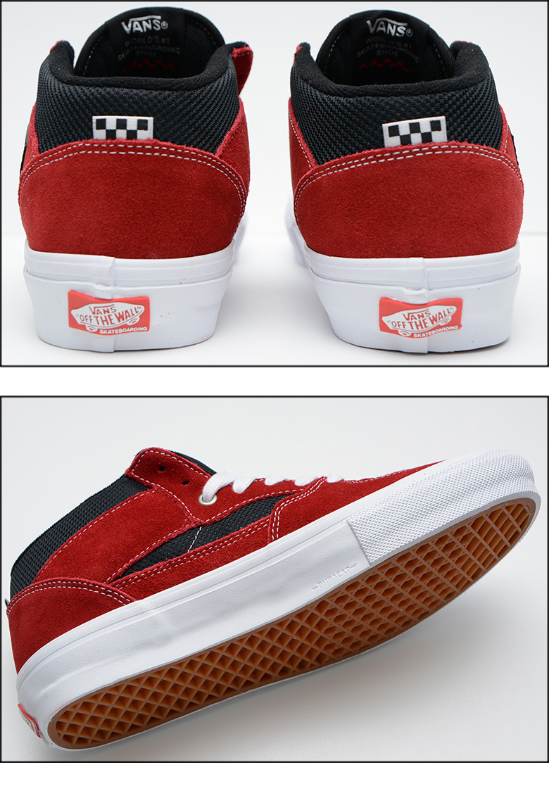 VANS（ヴァンズ） バンズ スニーカー VANS SKATE HALF CAB SPORT RED