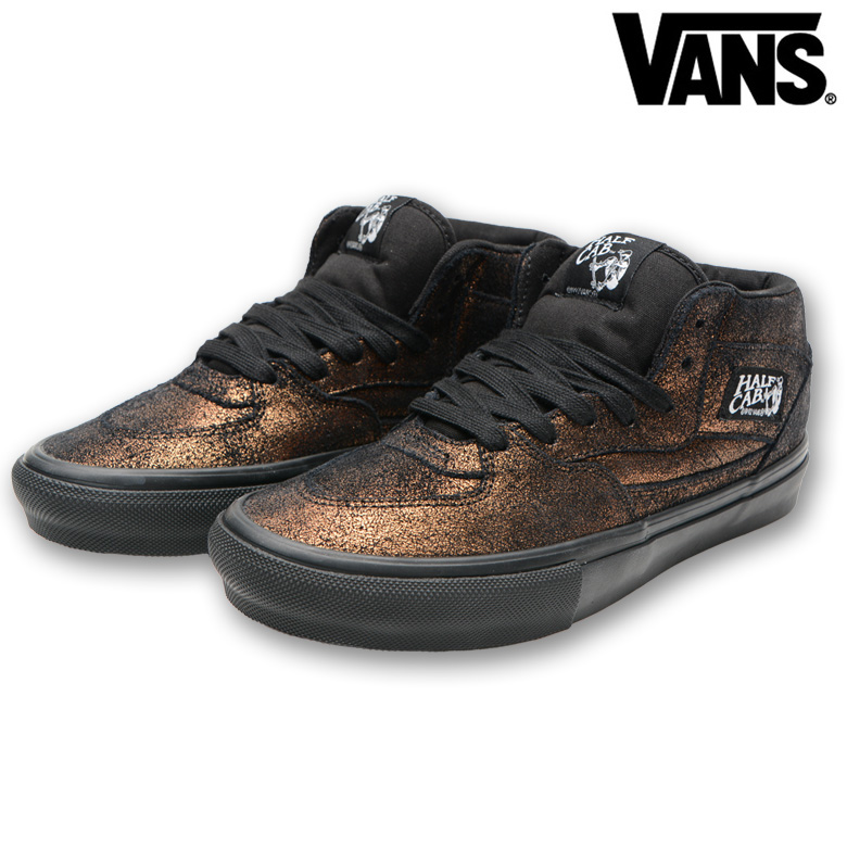 VANS バンズ スニーカー SKATE HALF CAB METALLIC BRONZE 正規