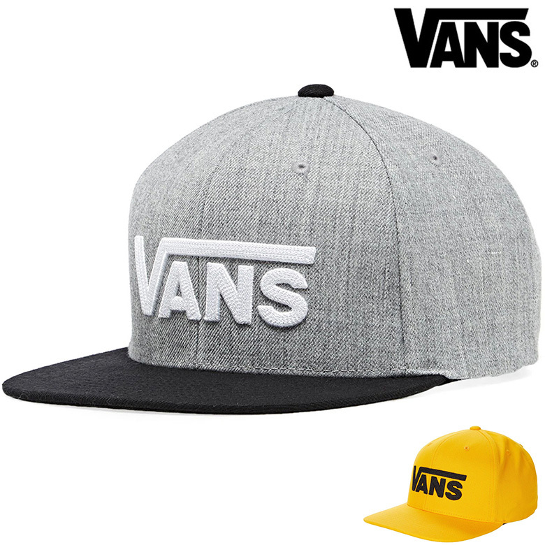 VANS DROP V SNAPBACK CAP ヴァンズ バンズ USA企画商品 キャップ