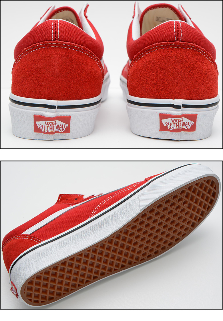 VANS（ヴァンズ） バンズ スニーカー VANS UA OLD SKOOL RACING RED