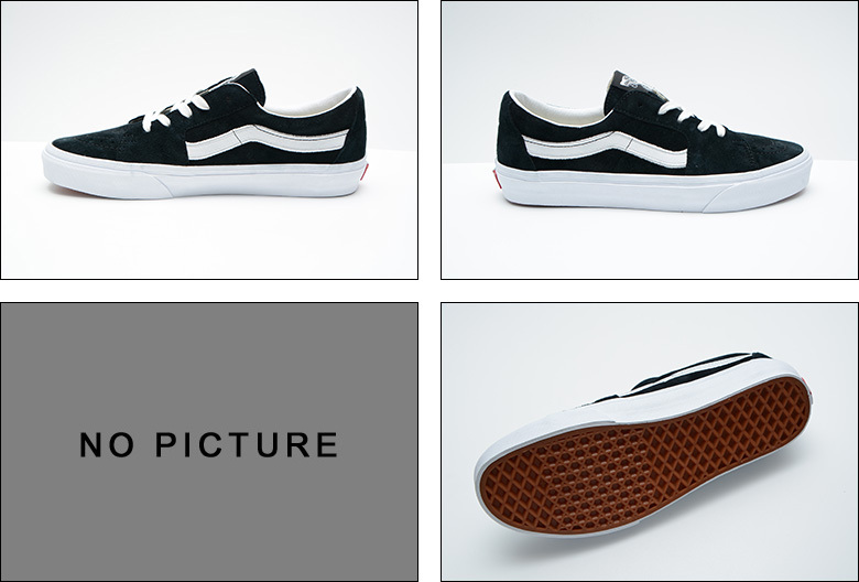 VANS SK8-LOW (VINTAGE SPORT) BLACK / TRUE WHITE ヴァンズ