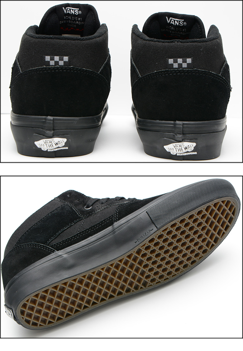 VANS（ヴァンズ） バンズ スニーカー VANS SKATE HALF CAB BLACK