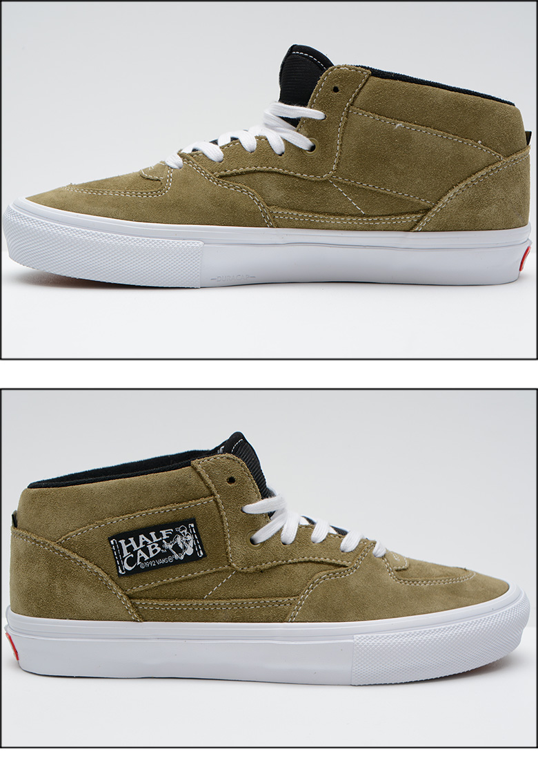 VANS SKATE HALF CAB ハーフキャブ US正規品 27cm VANS SKATE HALF CAB BLACK / WHITE SHOES 【 バンズ スケート ハーフ