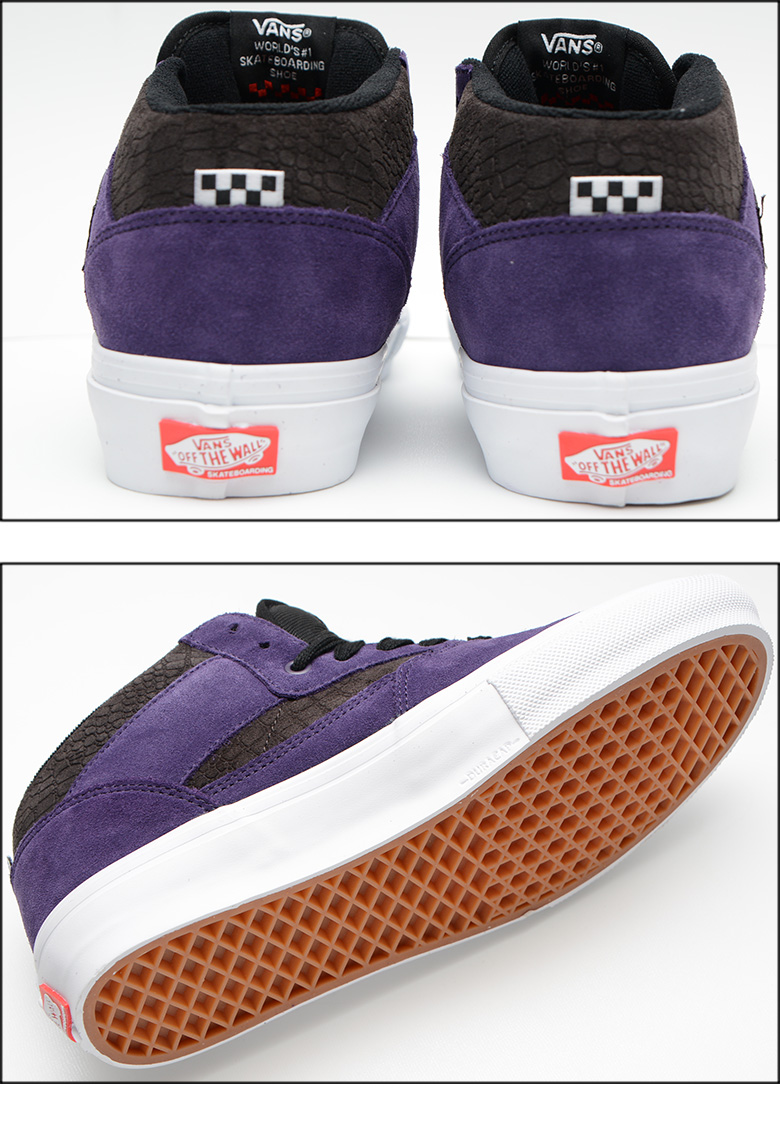 VANS バンズ スニーカー SKATE HALF CAB CROC GRAPE 正規取扱店