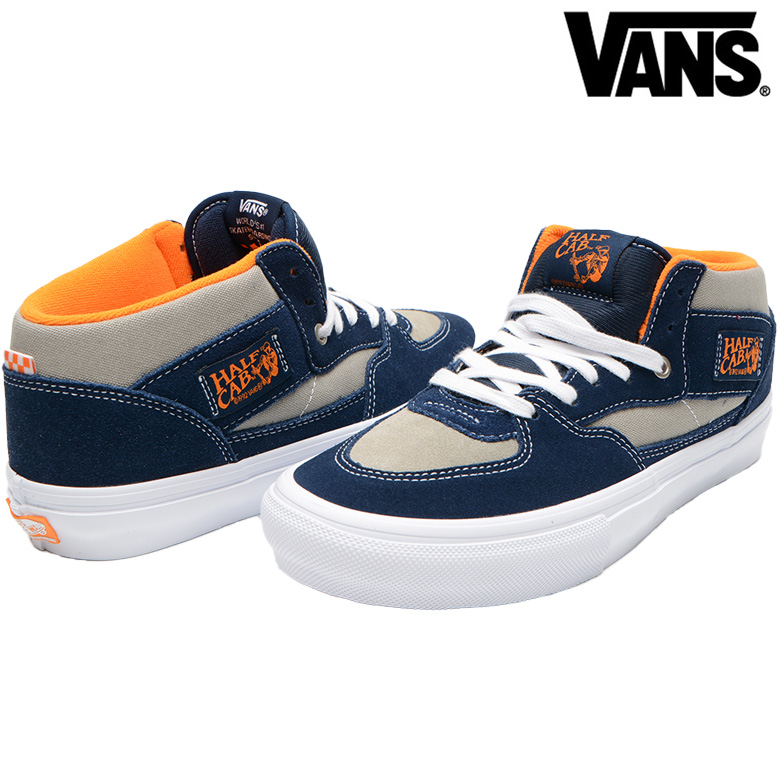 VANS バンズ スニーカー SKATE HALF CAB SMOKE / NAVY 正規取扱