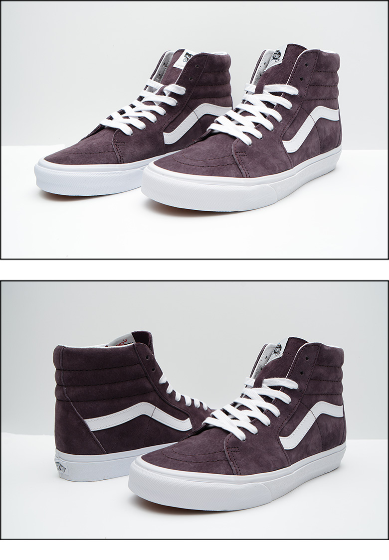 VANS（ヴァンズ） バンズ スニーカー VANS SK8-HI PIG SUEDE WINE