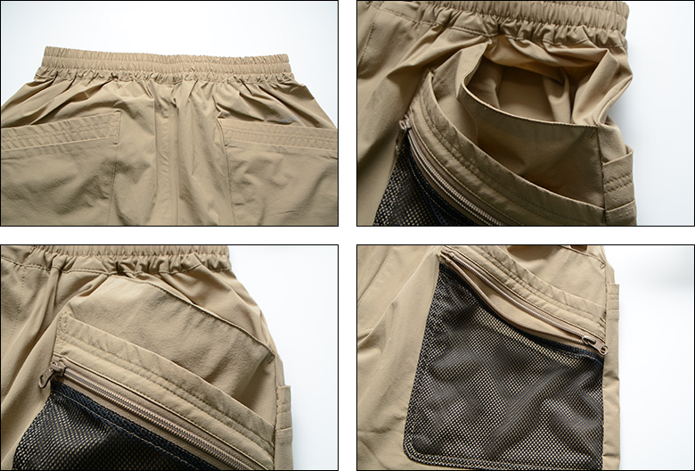 ワイルドシングス ショーツ ） WILD THINGS BIG POCKET MESH SHORTS