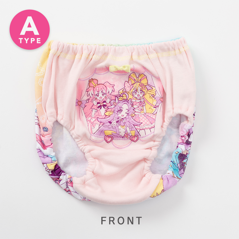 プリキュアオールスター パンツ 綿100% ガ...の詳細画像5