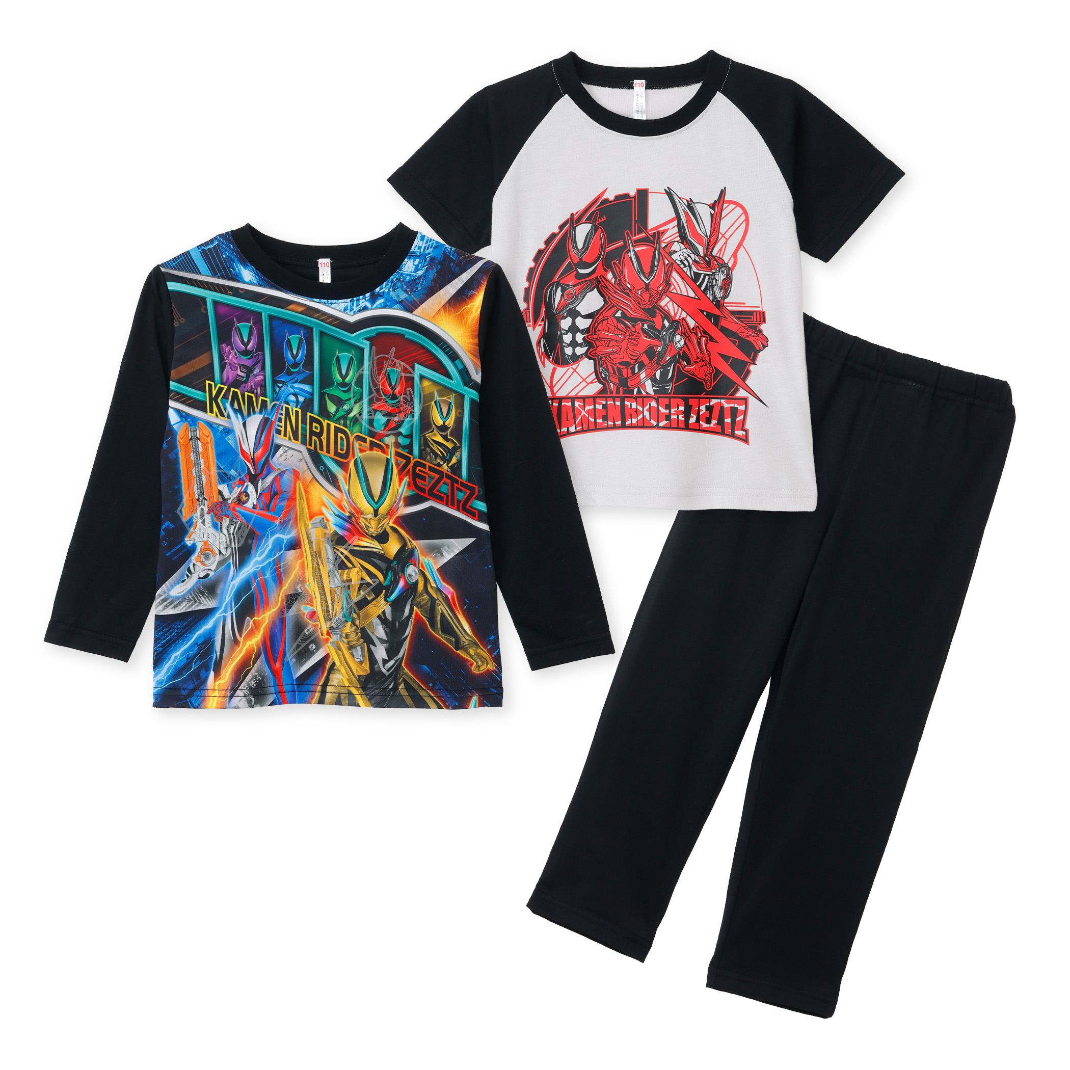 仮面ライダーゼッツ 2TOPS パジャマ キッズ ルームウェア 男の子 長袖
