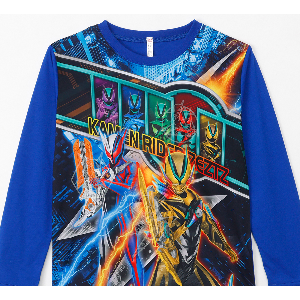 仮面ライダーゼッツ 2TOPS パジャマ キッズ ルームウェア 男の子 長袖
