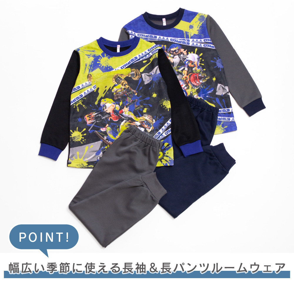 スプラトゥーン3 光るパジャマ 110 120...の詳細画像3