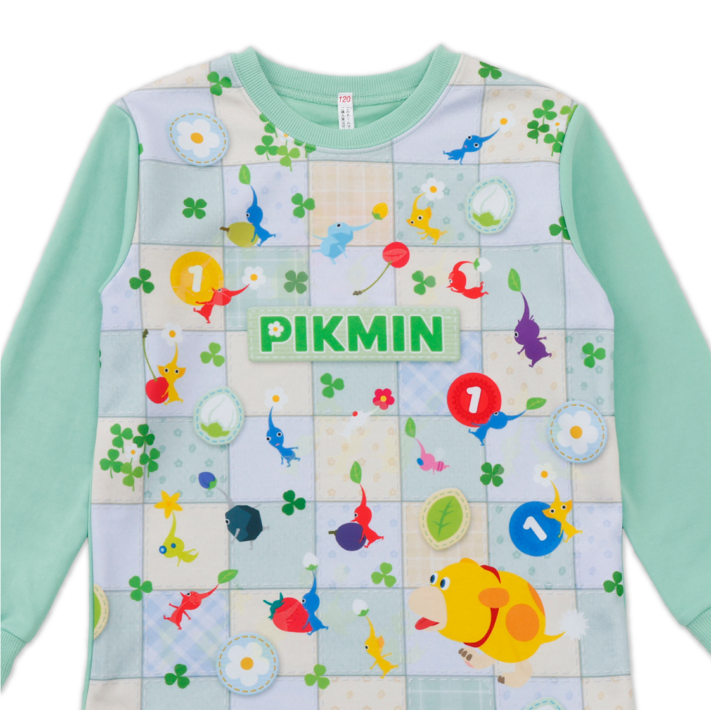 ピクミン PIKMIN 寝ても覚めても光るパジャマ ボーイズ ガールズ 長袖