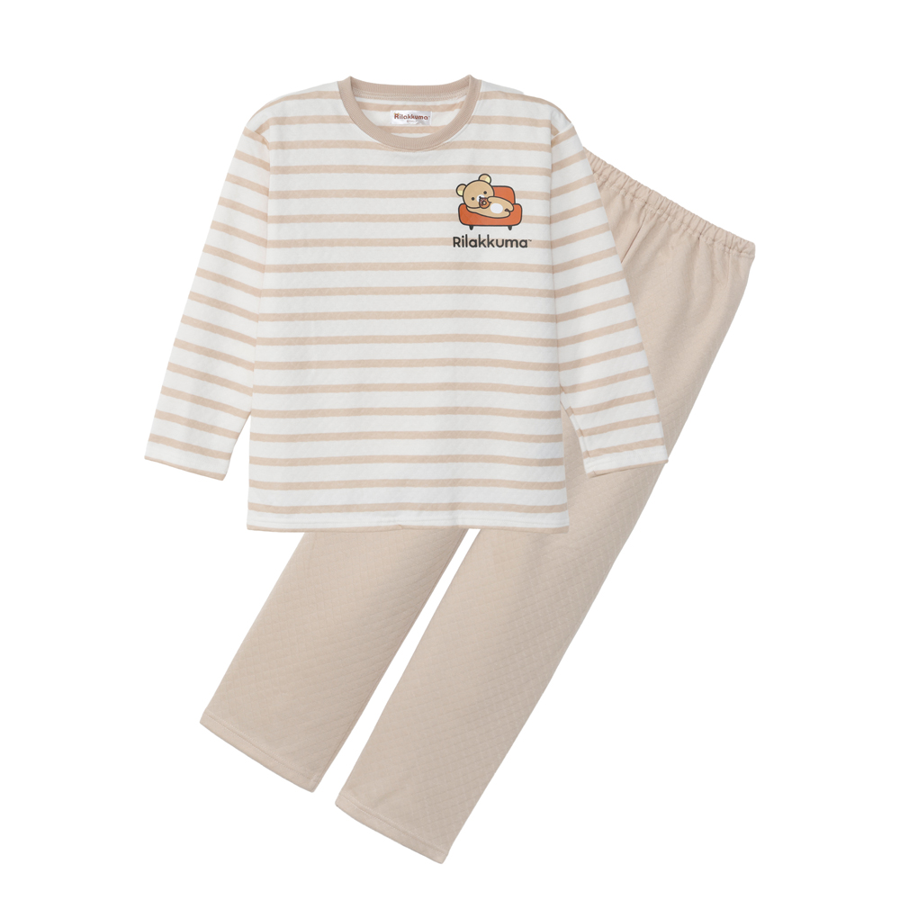 リラックマ パジャマ ルームウェア キッズ 女の子 ふんわり柔らかな