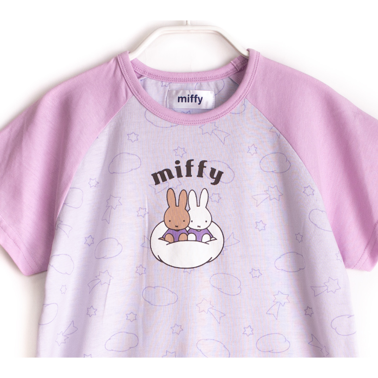 miffy ミッフィー パジャマ キッズ 女の子 長袖 半袖 春 夏 秋 Tシャツ