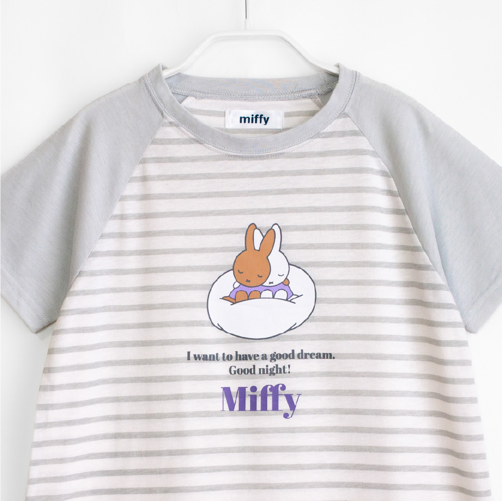ミッフィー miffy 2TOPS パジャマ キッズルームウェア 女の子 長袖