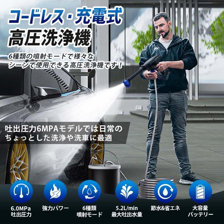 2025 高圧洗浄機 コードレス 充電式 Otorisun マキタバッテリー対応 大