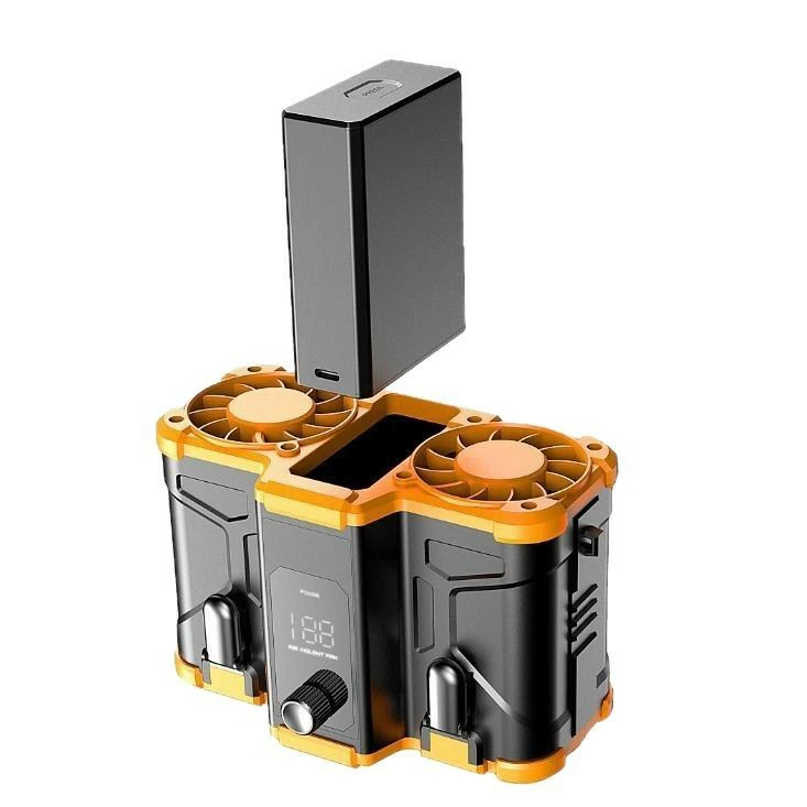 2025 新品 腰掛け扇風機 小型 10000mAh 150段階風量 最大18時間航続