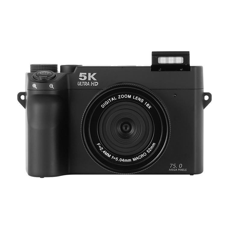 デジタルカメラ 安い 5K 7500w画素 3.0インチIPS画面 18倍ズーム