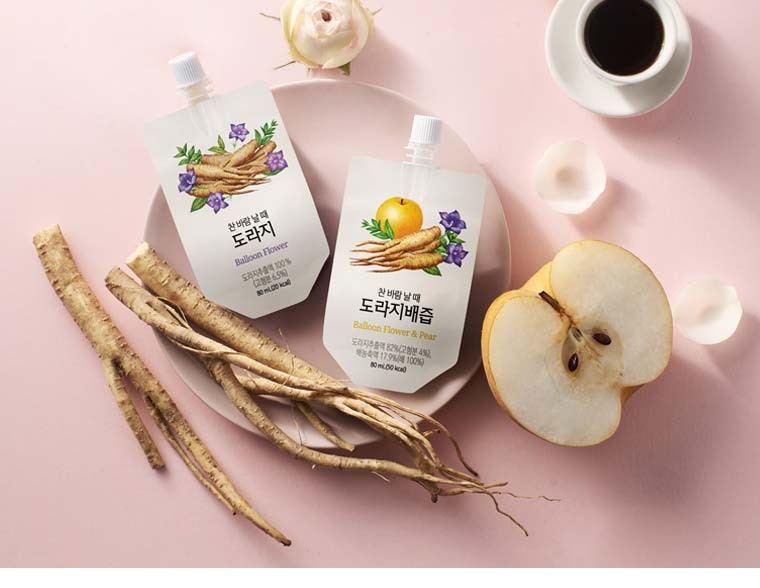 チョンホ食品 キキョウ(桔梗)梨エキス(80ml×30袋)<br>ドラジエキス