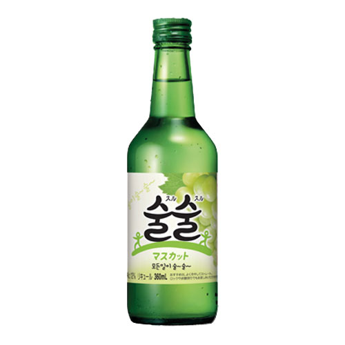 『BSJ』スルスル 焼酎  360ml×1本・13%~12% フレーバー焼酎 オリジナル マスカット はちみつレモン ストロベリー 韓国お酒 ソジュ 韓国焼酎 韓国酒 韓国食品｜paldo｜03