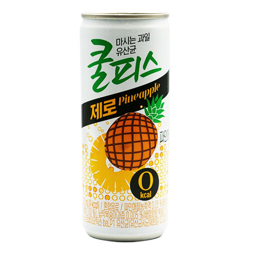東遠 クルピス ゼロ パイナップル味 230ml×1缶 ゼロカロリー 乳酸菌